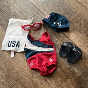 American Girl USA Swim Set